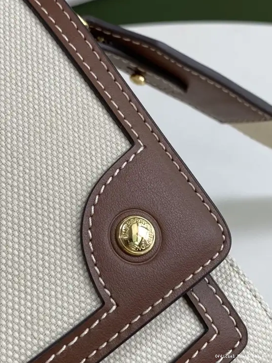 Official First Bag Ru BURBERRY Crossbody Note Bag-25-8.5-18cm 0504